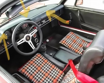 Dashboard upper part in black - Soft touch - Fits Porsche 914 - model year 1969-1976 - NEW