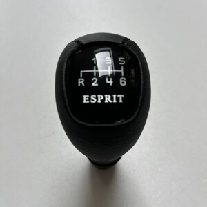 6-speed ESPRIT gearshift shift bag - imitation leather - black - Fits Mercedes W202 W203 W210 - NEW