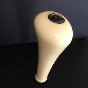 Pookknop – ivoor crème – past op Mercedes W114 W115 W108 W109 – handgeschakelde versnellingsbak – NIEUW