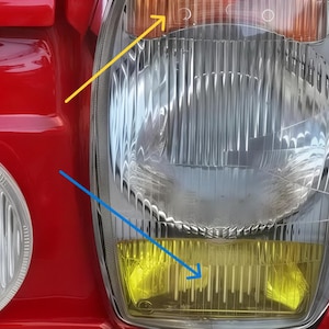 Mercedes W114 W115 Headlight - Etsy