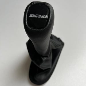 Automatic gearshift shift bag - imitation leather - black - Fits Mercedes W211 Avantgarde - NEW