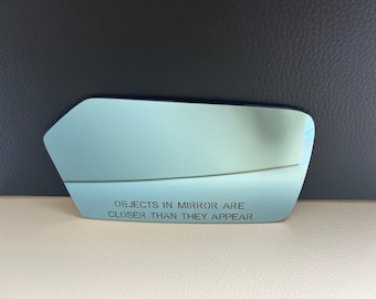 Cristal de espejo retrovisor exterior derecho para EE. UU. - para Mercedes R107 W115 W116 W123 NUEVO