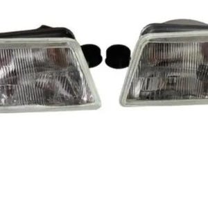 Headlight H4 left right Set - Fits Peugeot 205 I Typ 741A/C -  2/1983-10/1987 - NEW