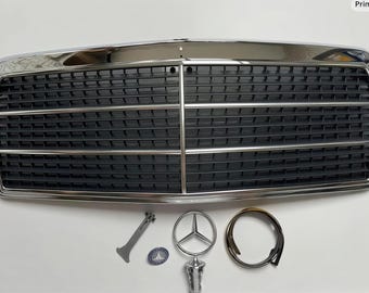Kühlergitter Frontgitter - Set 5-teilig - für Mercedes W201 190 190D 190E - NEU
