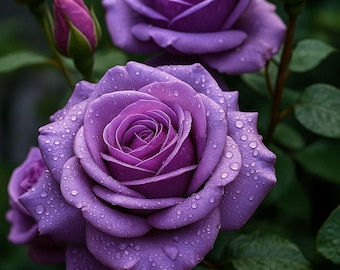 Rare Purple Rose Seeds: Non-GMO, Easy Grow - 20 Seed Pack