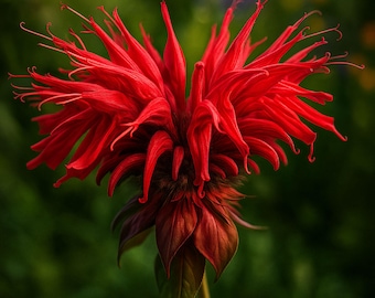 Red Bee Balm Seeds: Monarda didyma, Hummingbird & Butterfly Attractant