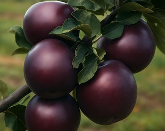 25 Arkansas Black Apple Seeds: Heirloom Variety, USA Grown