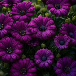 Dark Purple Cape Daisy Seeds: Drought Tolerant Blooms, Pollinator Friendly