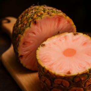 Pinkglow Pineapple Seeds: Rare Tropical Fruit, Home Garden Planting