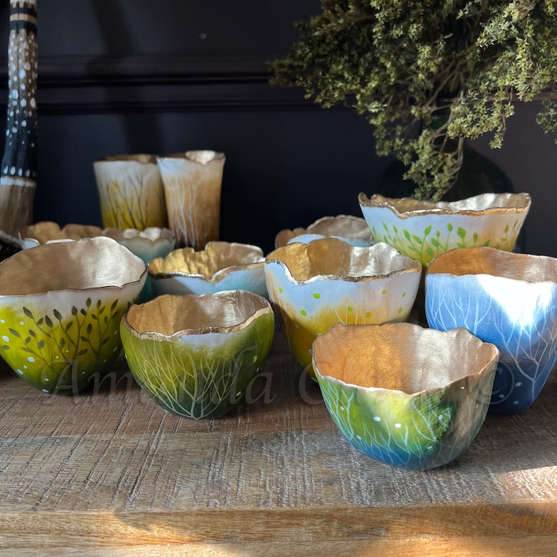 Porcelain Bowl No.66 by Amanda Clark handmade bowl, ceramic art bowl, decorative bowls, porcelain home decor, rustic home decor image 6