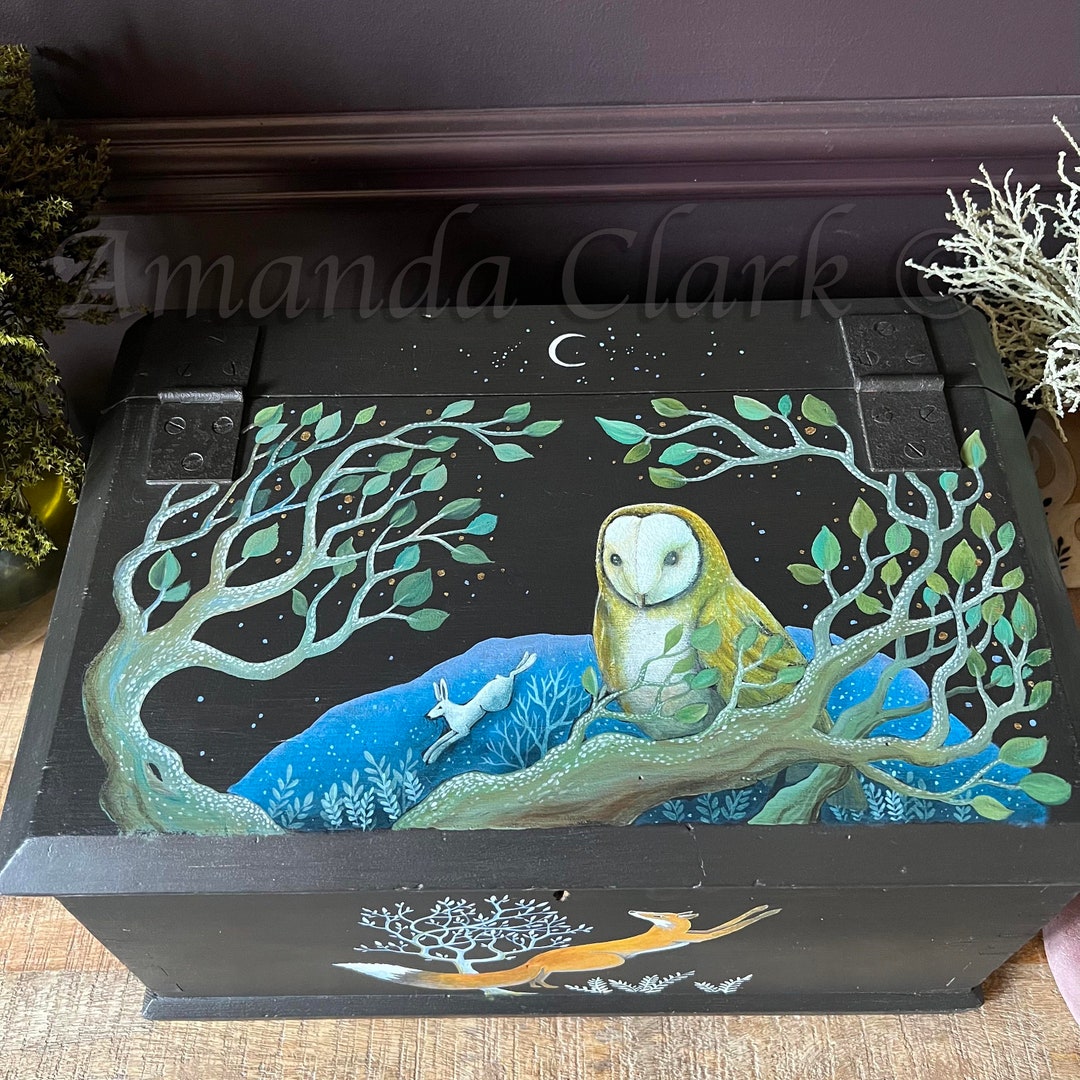 ❁ハンドメイドになります❁ Antique Art Tray Box il_1080xN.4708215454_7z1n.jpg