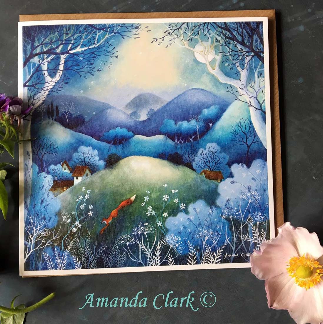 Greeting Card - Midnight Meadows