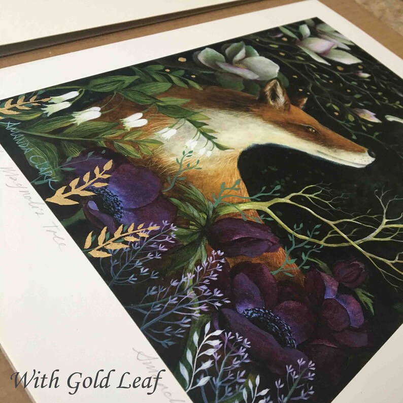 Print titled 'Under the Magnolia Tree' by Amanda Clark image 1