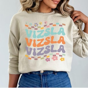 Vizsla moeder trui, Vizsla sweater, Visla hondentrui, Visla moeder cadeau, Visla vader cadeau, hond moeder trui, Vizsla geschenken, Vizsla hoodie