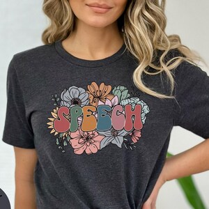 Maglietta per logopedia SLP, regalo personale SLP, regalo per educatore SLP, regalo per laureati SLP, studente laureato SLP, regalo Bcba SLP, maglietta per laureati SLP