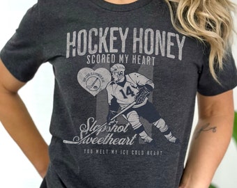 Hockey Shirt for Hockey Wife, Hockey Girlfriend Gift, Hockey Spouse, Funny Hockey TShirt, Hockey Gift Idea, Hockey Mom, Ice Hockey Shirt