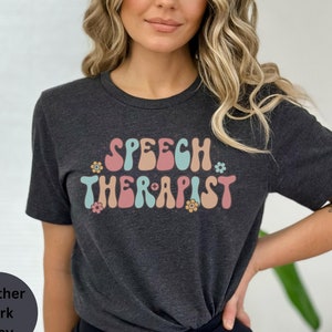 Maglietta per logopedisti SLP, regalo personale SLP, regalo per educatori SLP, regalo per laureati SLP, studente laureato SLP, regalo Bcba SLP, regalo per laureati SLP