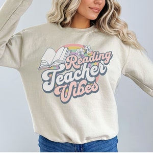 Reading Teacher Sweatshirt, Literacy Coach Sweater, Literacy Shirt, Reading Interventionist Shirt, ELA Teacher Shirt, Literacy Team Shirt
