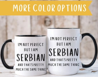 Serbski prezent, serbski kubek, serbski prezent dla mężczyzn i kobiet, zabawny pomysł na prezent dla Serba, pomysł na prezent z Serbii, serbski pomysł na świąteczny prezent