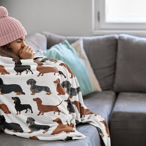 dachshund dog blanket