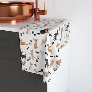 Chihuahuahanddoek, chihuahuacadeau, chi-hondhanddoek, cadeau voor chihuahualiefhebber, chihuahuavader, chihuahua-eigenaar, chi-puppy, cadeau-idee chihuahua