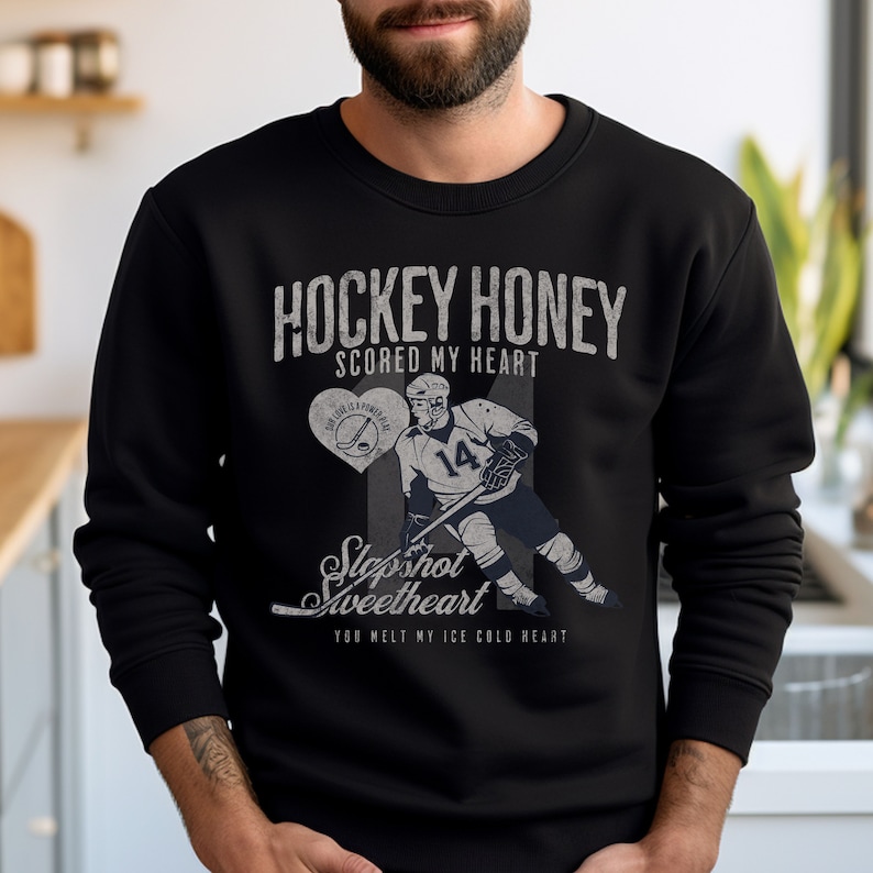 Hockey Sweatshirt for Hockey Player, Hockey Player Gift, Hockey Husband, Funny Hockey Sweatshirt