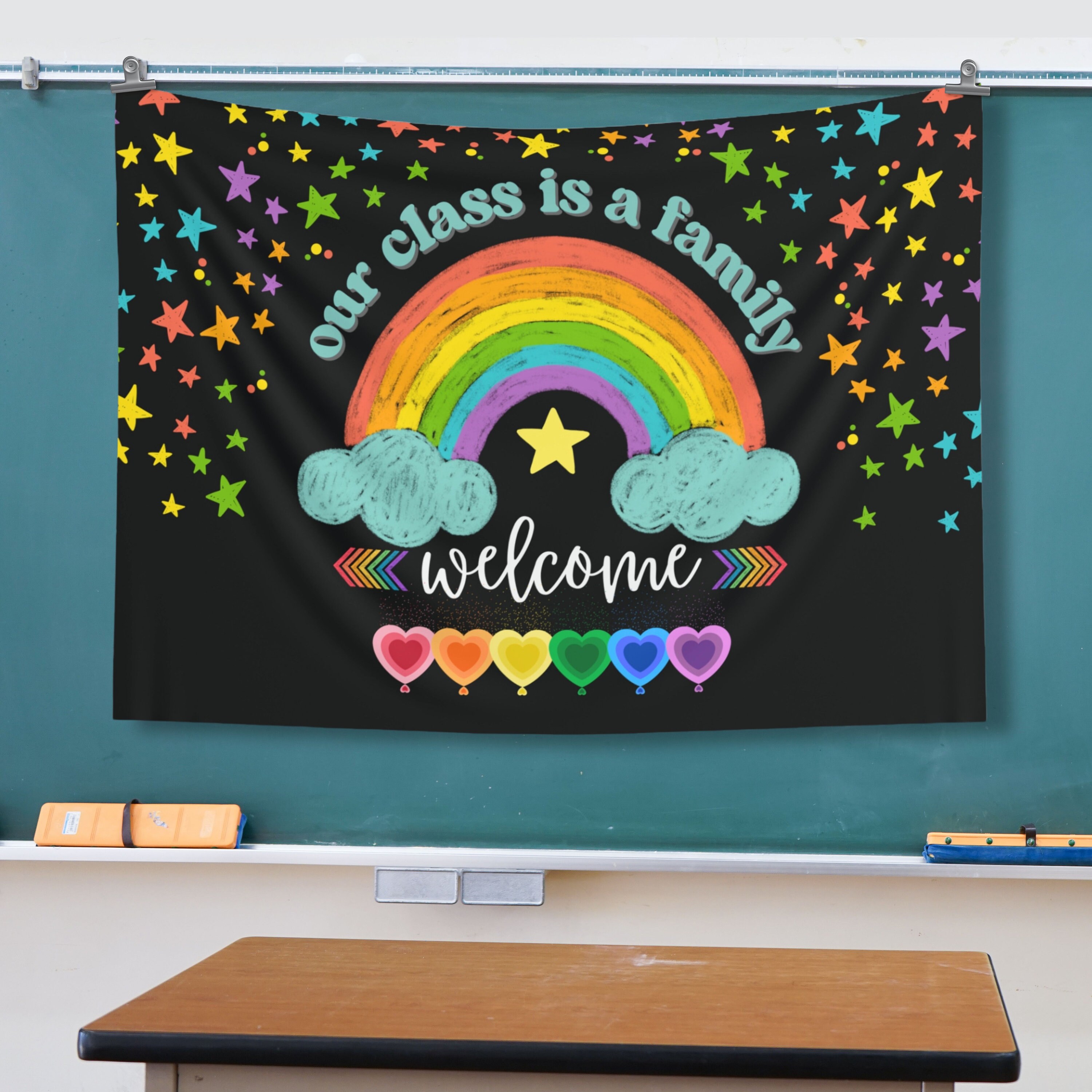 Tapestry Scool Classroom Tapestry, Teacher Classroom Decor Wall Tapestries, Our Class ...