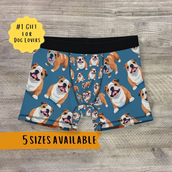 English Bulldog Underwear Bulldog Boxers for Men Bulldog Dad Olde English Bulldog English Bully Gift English Bull Dog Funny Bulldog Etsy UK