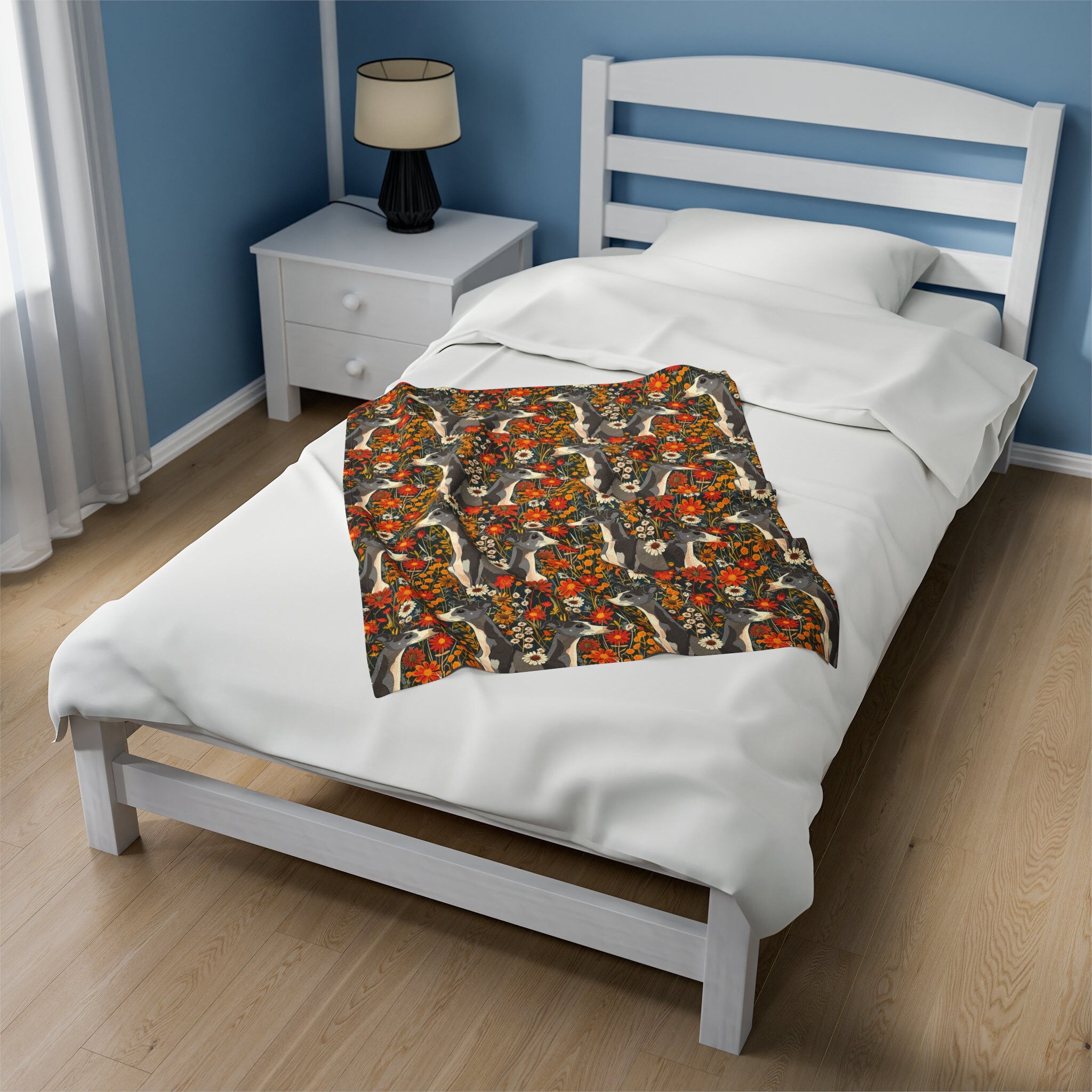 Greyhound Throw Whippet Blanket, Whippet Mom Blanket, Retired Greyhound, Greyhound ...