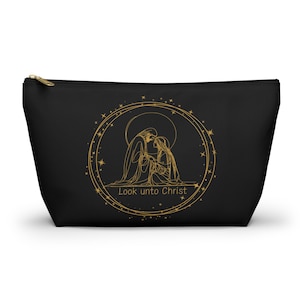Look Unto Christ 2025 LDS Youth Theme Gift, Look Unto Christ Theme Pouch, Missionary Gifts, LDS Missionary Gift, LDS Youth Gift, D&C 6:36