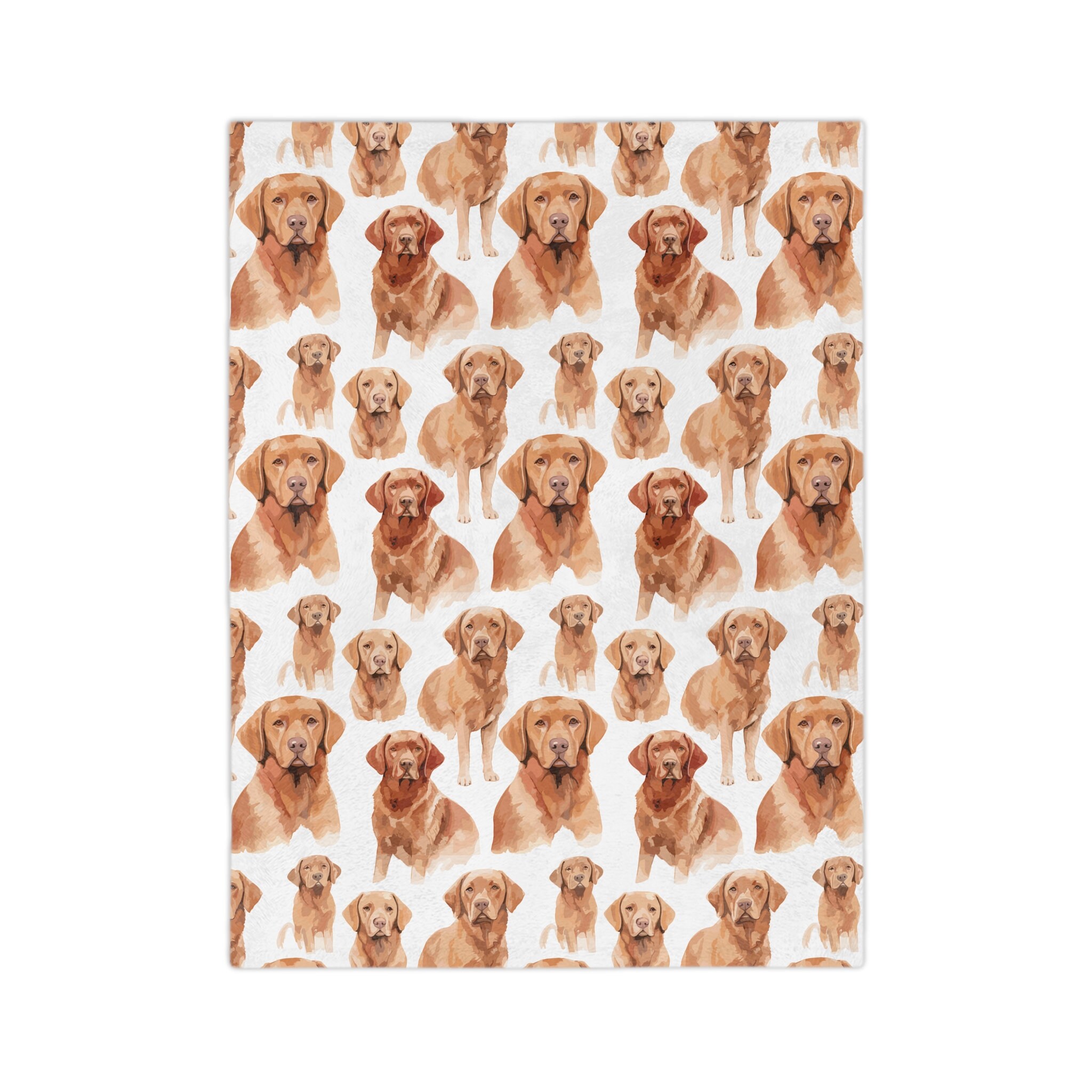 Fox Red Labrador Blanket Gift for Labrador Mom, Fox Red Labrador Gifts