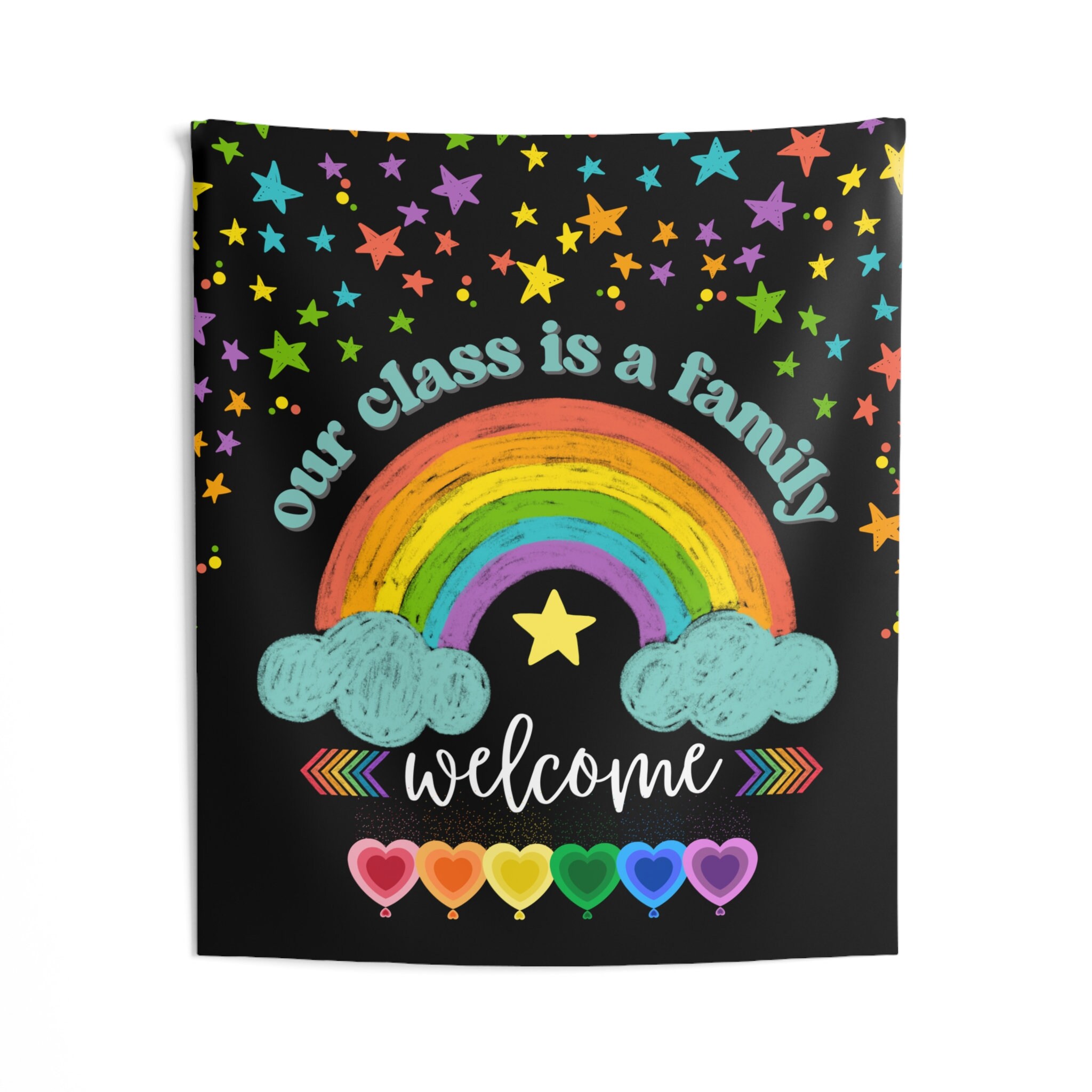 Tapestry Scool Classroom Tapestry, Teacher Classroom Decor Wall Tapestries, Our Class ...