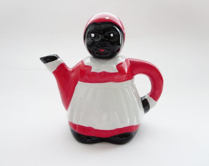 Aunt Jemima Teapot Black Americana Aunt Jemima Teapot Etsy