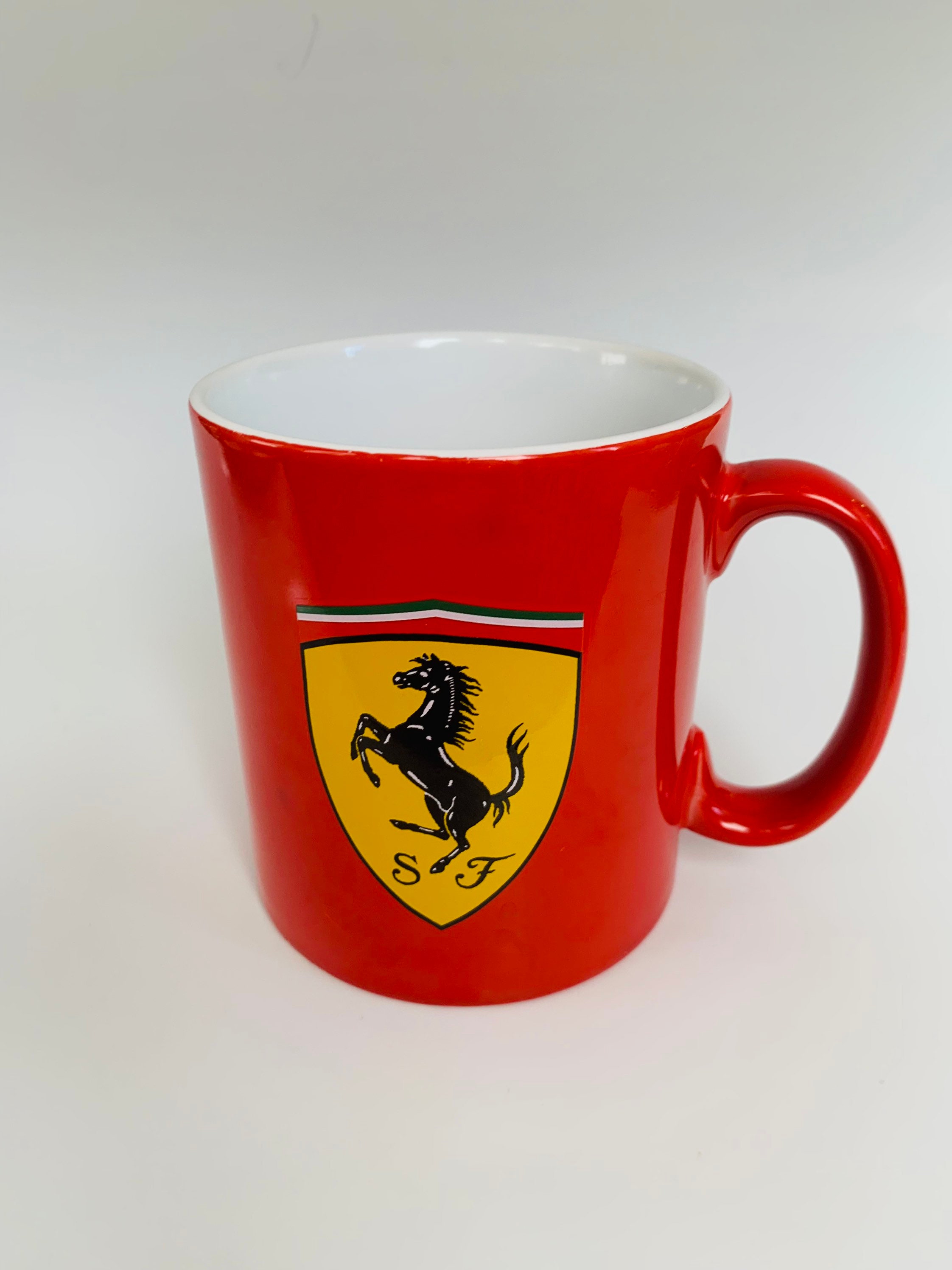 国内外の人気集結！ - Mug Coffee Ferrari Red Vintage Ferrari Mug Coffee Logo アクセサリー