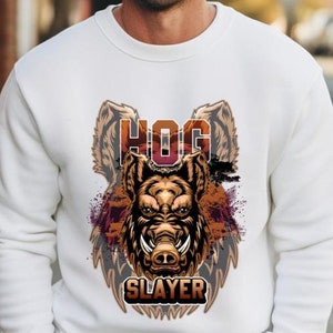 Hog Slayer PNG, Wild Boar Hunting Sublimation Png, Hog Hunting png, Hog Hunter png, Hunt the Grunt PNG, Digital Download, Sublimation