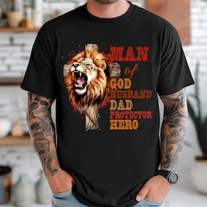 Dad Png, Christian Png, Dad Lion Png, Father Png, Christian Cross Png, Man Of God Png, Bible Verse Png, Jesus Png, Christian Dad Png