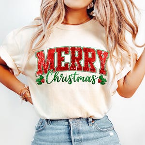 Christmas Glitter Png, Merry Christmas Png, Retro Christmas Png, PNG, Santa Claus PNG, Bundle Png, Sublimation Designs