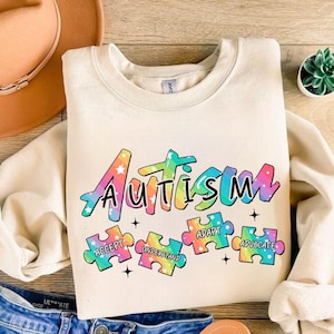 AUTISM Accept Understand Adapt Advocate PNG, Autism Awareness Sublimation, Autism PNG, Autism Acceptance, Autism Awareness png, Autism png