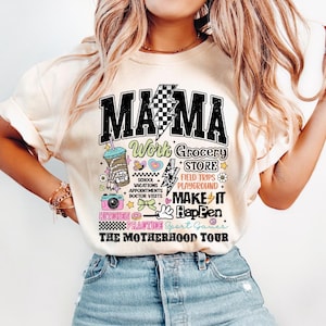 Mama Tour Png, Mama Sublimation Png, The Motherhood Tour Png, Motherhood Tour Png, Mama Png Designs, Mama Png For Sweatshirt, Mama Clipart