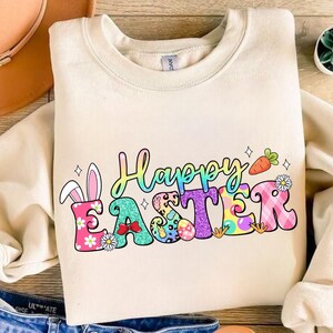 Happy Easter PNG Sublimation Design, Easter Png, Happy Easter Egg Png, Easter Bunny Png,Easter Day Png,Western Easter Png,Digital Download