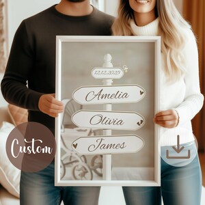 Baby Birth Announcement Sign Personalized Newborn Name Sign Hospital Birth Stats Baby Shower Gift Ideas Custom Baby Announcement Birth Date