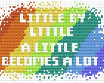 Little By Litte Cross Stitch Pattern