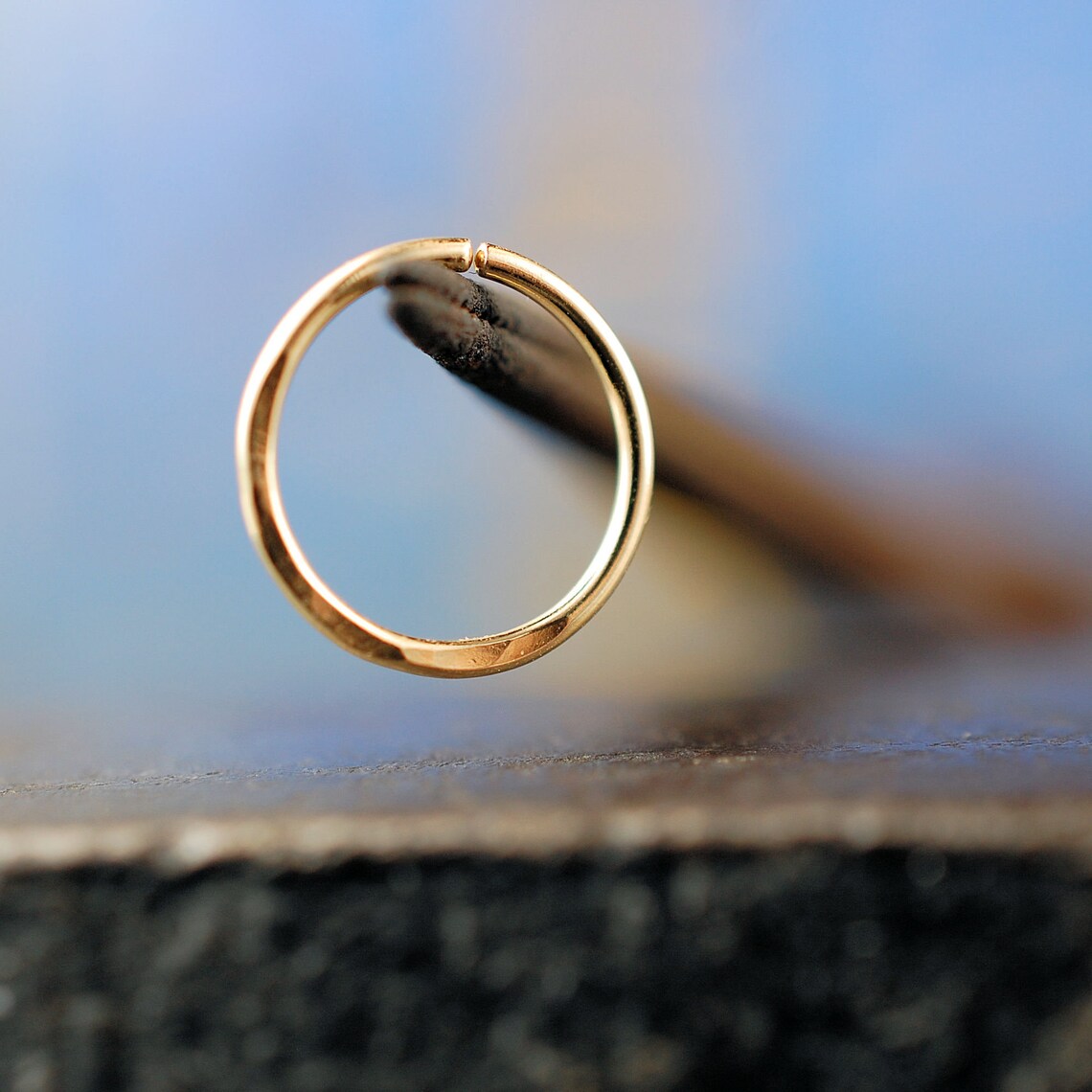 art deco stackable rings