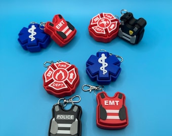 First Responders Clicker Fidgets - 3D Printed Fidgets - Fidget Multi-Packs
