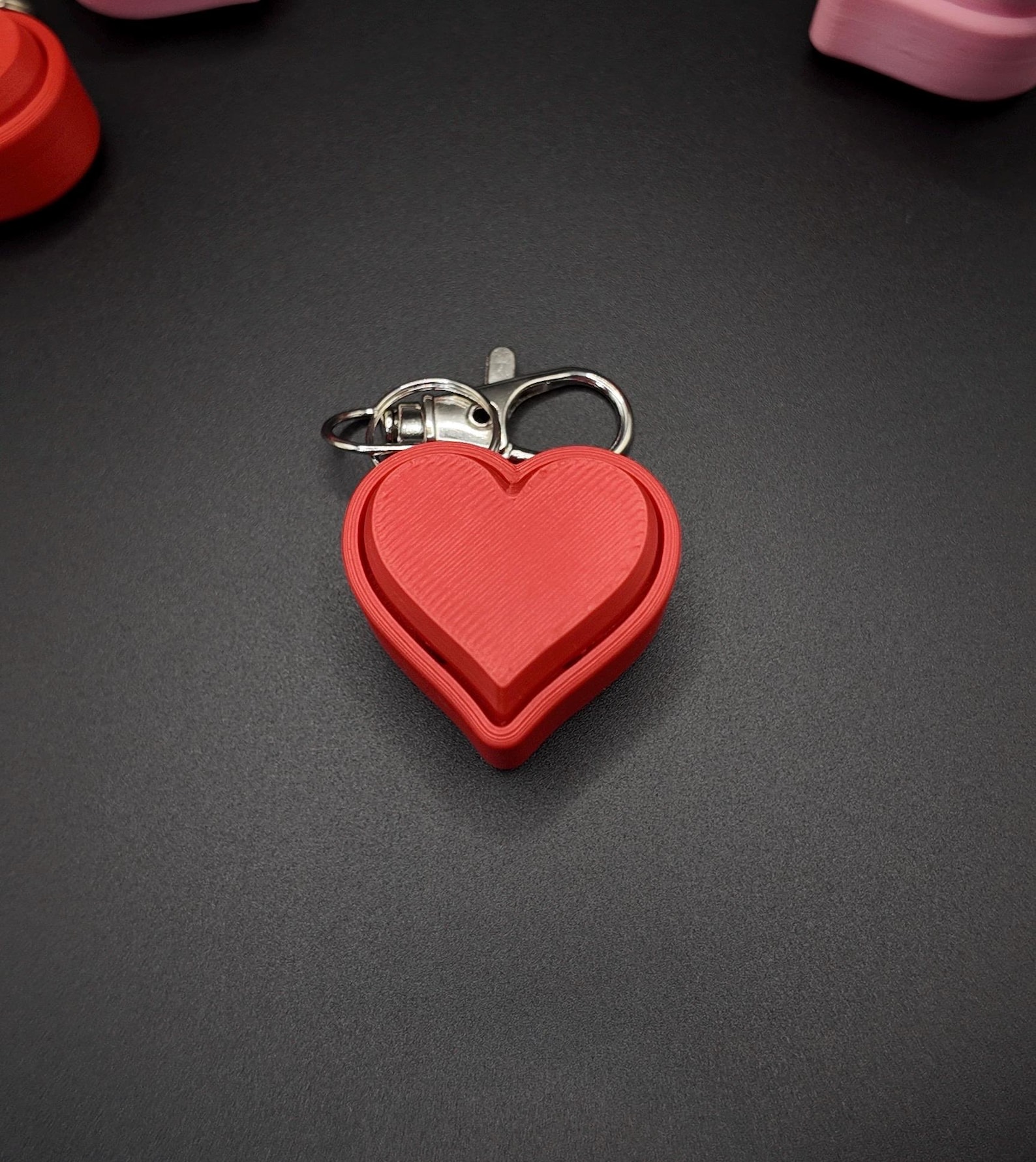 Heart Clicker Fidgets - Valentine's Day - 3D Printed Fidgets - Fidget ...
