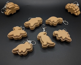 Dino Nuggets Inspired Clicker Fidgets - 3D Printed Fidgets - Fidget Multi-Packs