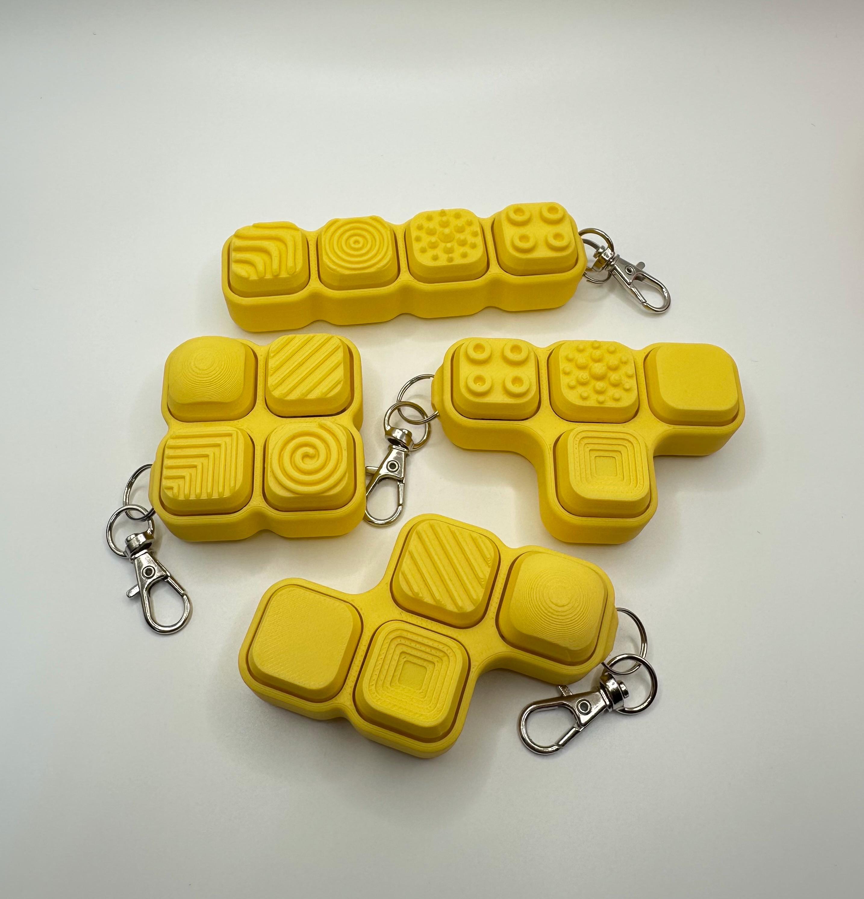 Sensory Clicker Fidget Keychains! - 3D Printed - Etsy