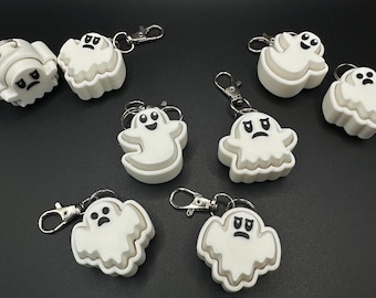 Ghost Fidgets! - Clicker Fidget Keychains - Halloween Fidgets - 3D Printed