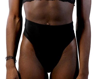 GenderBender Wysoki stan Gaff Tucking Thong