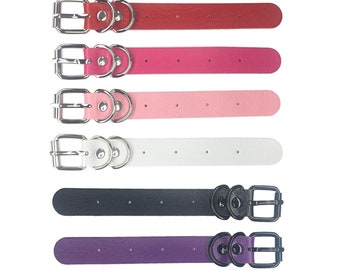 Extensión de arnés tipo gargantilla con hebilla para alargar las correas del cinturón